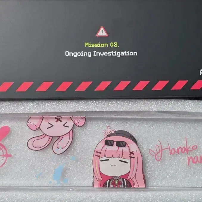 [BUNJANG] Stellive Hanako Nana X Swagkey Collaboration Acrylic Palm Rest / 스텔라이브 하나코나나 X 스웨그키 아크릴 팜레스트