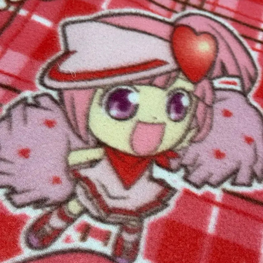 [BUNJANG] Shugo Chara! Fleece Blanket / 고전문구 캐릭캐릭체인지 담요