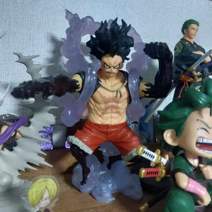 [BUNJANG] One Piece Luffy Gear 4 Snake-Man Figure / 원피스 루피 기어4 스네이크맨 피규어