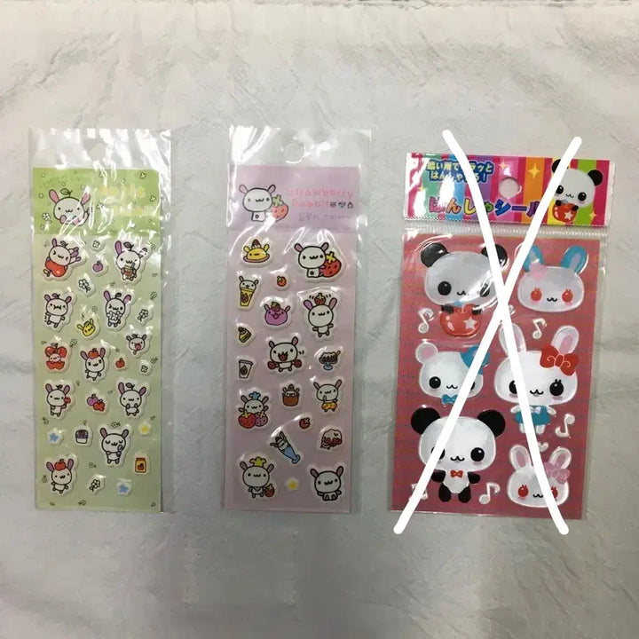 [BUNJANG] Vintage Rabbit Stickers Bundle Set / (일괄가격) 고전 토끼 스티커