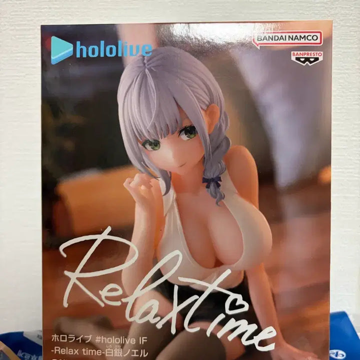 [BUNJANG] Hololive Shirogane Noel Relax Time Office Style Figure / 홀로라이브 릴렉스 타임 시로가네 노엘 피규어