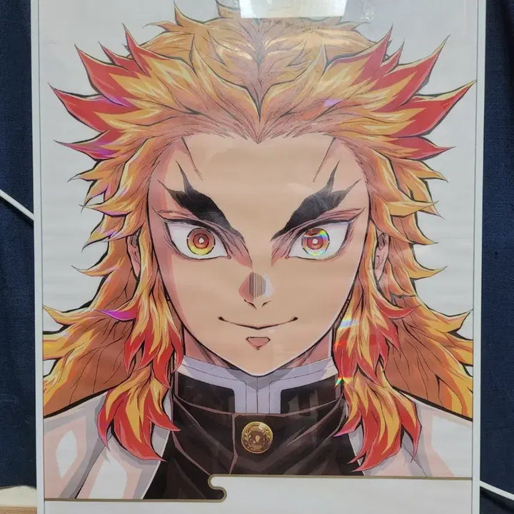 [BUNJANG] Demon Slayer Kyojuro Rengoku Hashira Exhibition B2 Poster / [원화전굿즈덤O] 귀멸의칼날 렌고쿠 쿄쥬로 하시라전 포스터(B2사이즈)