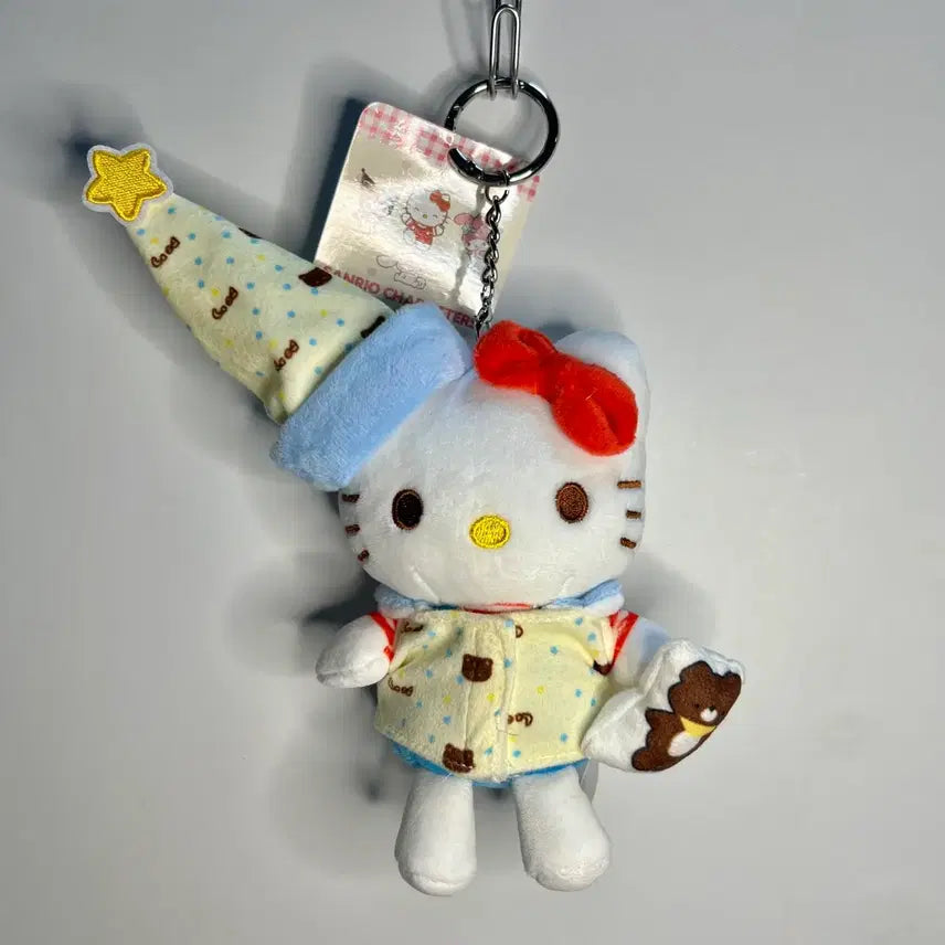 [BUNJANG] Sanrio Hello Kitty Pajama Keyring / 새상품) 산리오 헬로키티 파자마 키링
