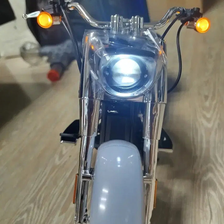 [BUNJANG] Harley-Davidson Fat Boy RC Model with Remote Control / 할리데이비슨 모형  팻보이 무선리모컨작동 약간의 하자로 싸게 팝니다