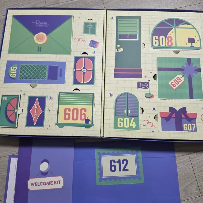 [BUNJANG] BTS 2021 Festa D-Day Calendar / 방탄 2021 페스타 디데이 캘린더
