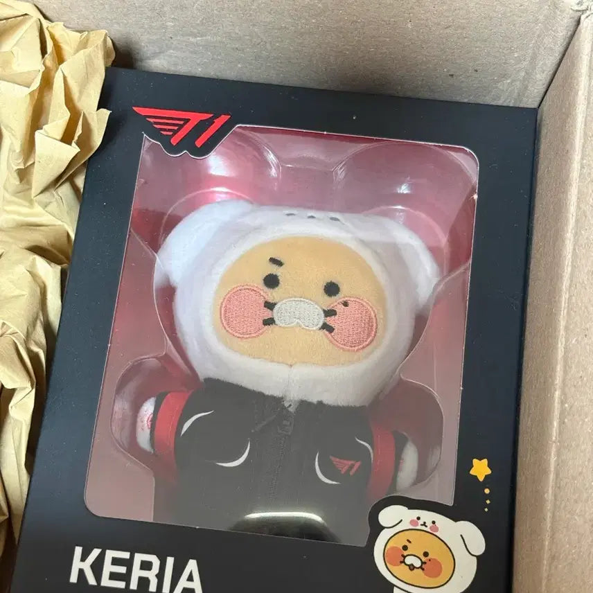[BUNJANG] T1 Kakaofriends Chunsik Keyring Doll Keria Edition (Sealed) / (미개봉) T1 티원 카카오프렌즈 키링인형 춘식이 - 케리아