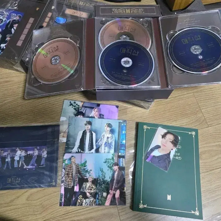 [BUNJANG] BTS Magic Shop DVD Full Set Jungkook Photocard / 매직샵정리 BTS 매직샵 DVD 풀셋 포카 정국