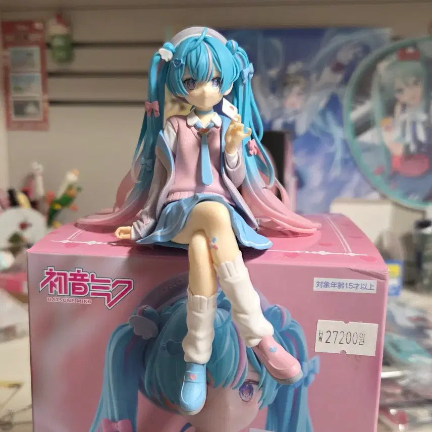 [BUNJANG] Hatsune Miku Noodle Stopper Figure / 하츠네 미쿠 누들 스토퍼 피규어