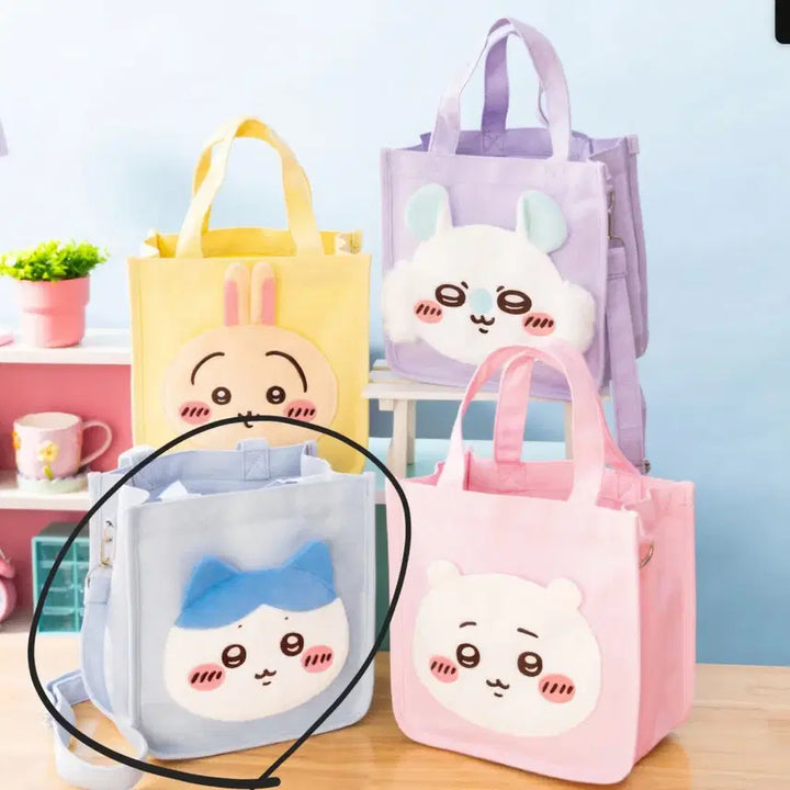[BUNJANG] Cheekawa Hachiware Tote Bag / 먼작귀 치이카와 하치와레 토트백 가방