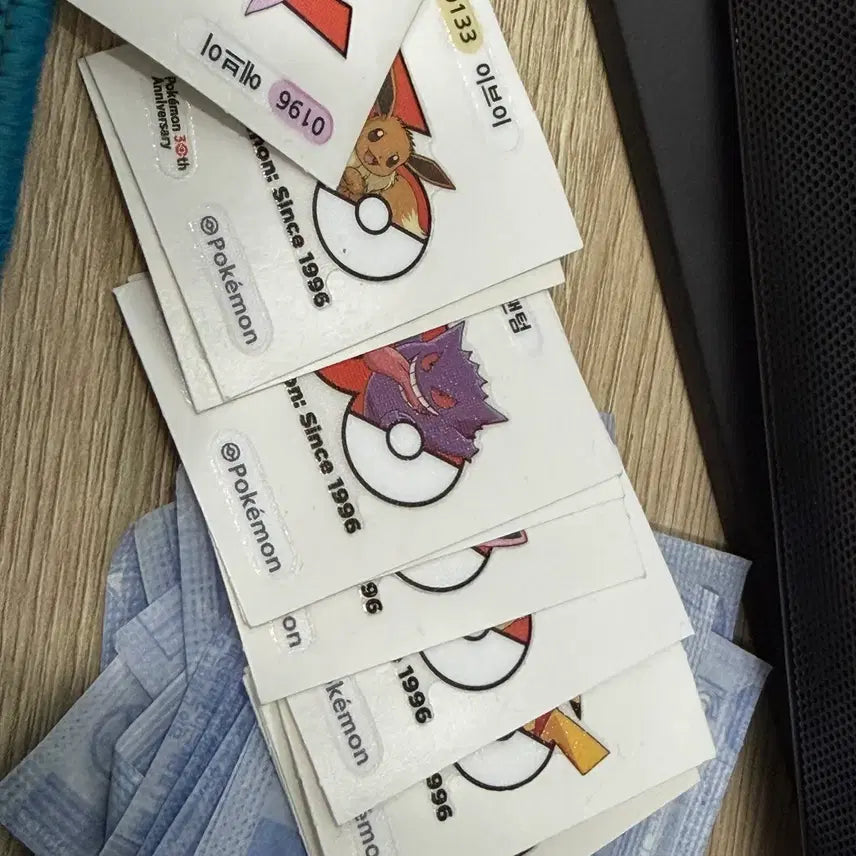 [BUNJANG] Pokemon 30th Anniversary Stickers (Tteubusal) / 포켓몬스터 띠부씰 30주년 스티커