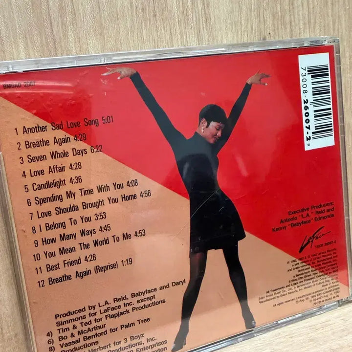 [BUNJANG] Toni Braxton 1993 Debut Album CD / 토니 브렉스톤 (1993) - Tony Braxton / CD