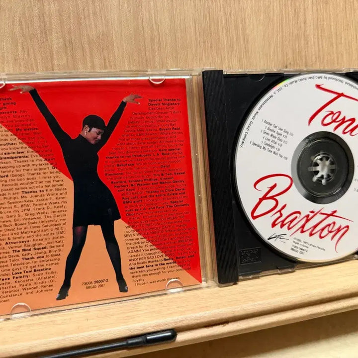 [BUNJANG] Toni Braxton 1993 Debut Album CD / 토니 브렉스톤 (1993) - Tony Braxton / CD