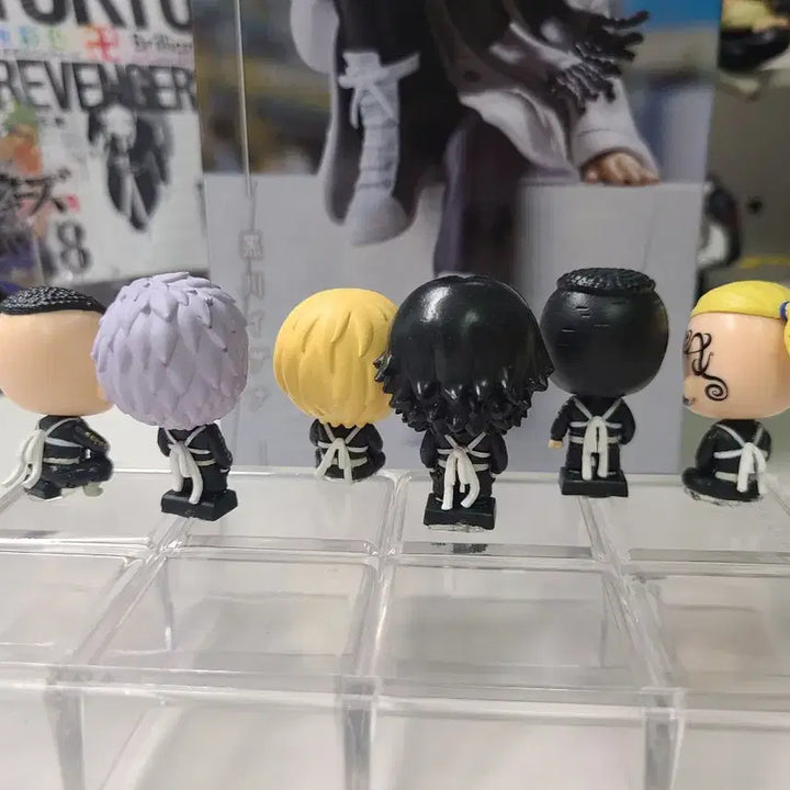 [BUNJANG] Tokyo Revengers Doman Formation Chibi Gacha Full Set Mikey, Baji, Kazutora / 도쿄 리벤져스 도리벤 도만 결성 치비 가챠 풀세트 마이키 바지 카즈토라