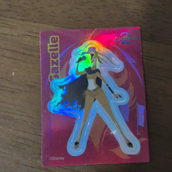 [BUNJANG] Kinder Joy Zootopia Nick, Judy, Gary Acrylic Standee &amp; Gazelle Hologram Sticker Set / 킨더조이 주토피아 닉 주디 개리 아크릴, 스티커