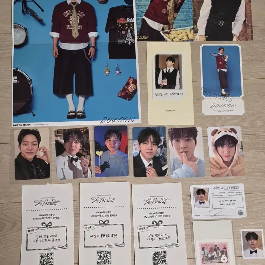 [BUNJANG] Day6 Dowoon The Decade Bundle Set Photocard / 데이식스 도운 더데케이드, 포카 일괄