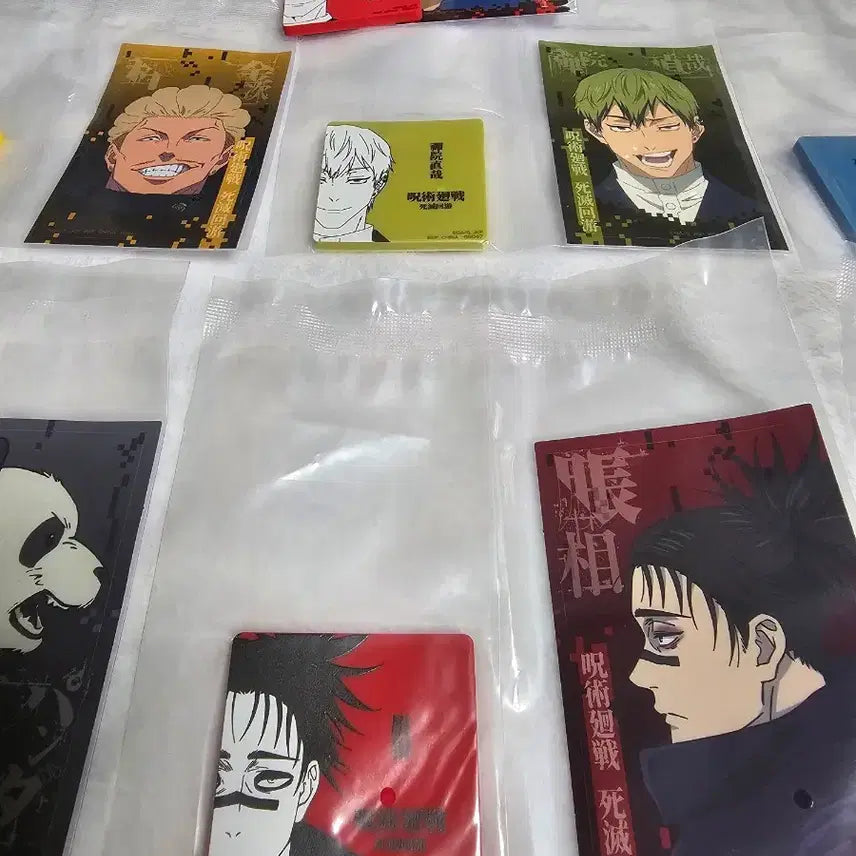 [BUNJANG] Jujutsu Kaisen Cursed Play Magnet Sticker Bundle Set / 주술회전 사멸회유 마그넷 스티커 일괄