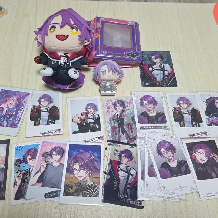 [BUNJANG] Watarai Hibari Nui Figure Photocard Binder / [급처] 와타라이 히바리 누이 피규어 포카 포카바인더 생일굿즈
