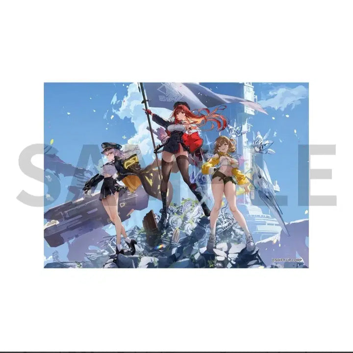 [BUNJANG] Goddess of Victory: Nikke 3.5th Anniversary Limited Edition Poster Set (5 Types) / 새상품) 니케 3.5주년 기념 넥스트 스테이지 한정판 포스터 5종 세트