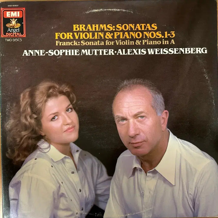 [BUNJANG] Brahms Violin Sonatas Violin Sonata No. 1-3 Franck Violin Sonata 2-LP Vinyl Record / 음반 LP 브람스 바이올린 소나타