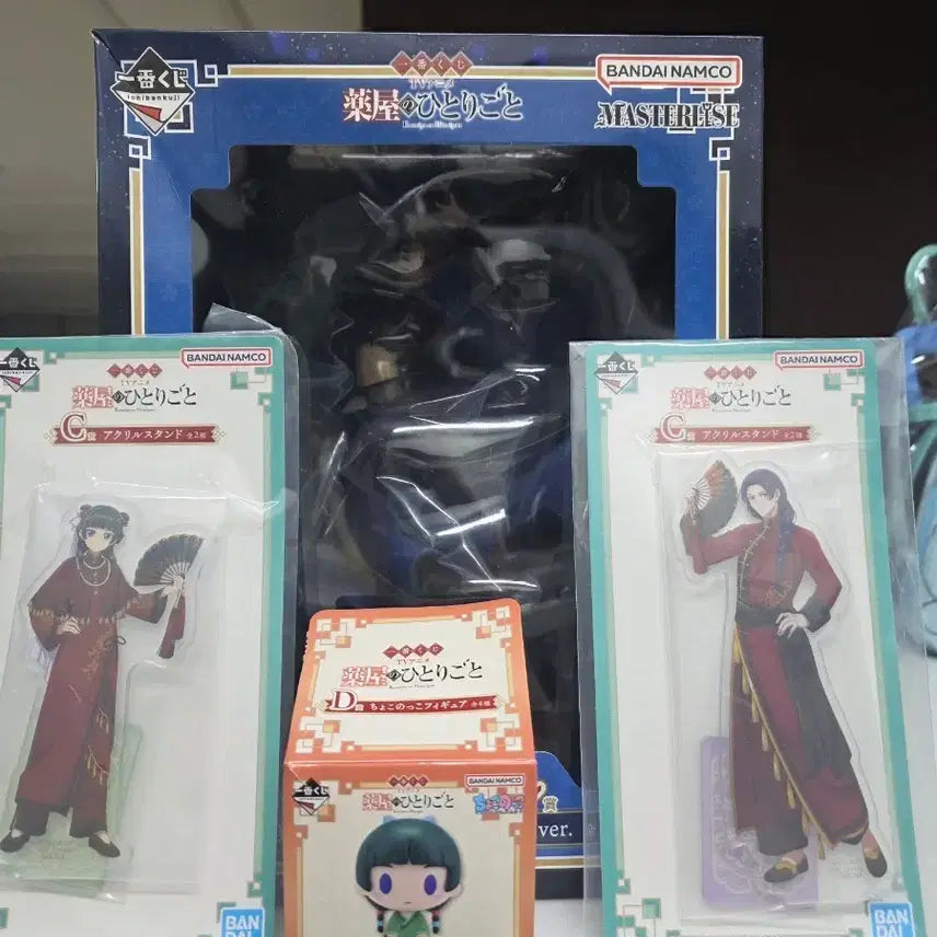 [BUNJANG] The Apothecary Diaries Lottery Bundle Set (Akari Stand, Chokonoko Figures) / 약사의 혼잣말 쿠지 일괄(마지막 가격내림)