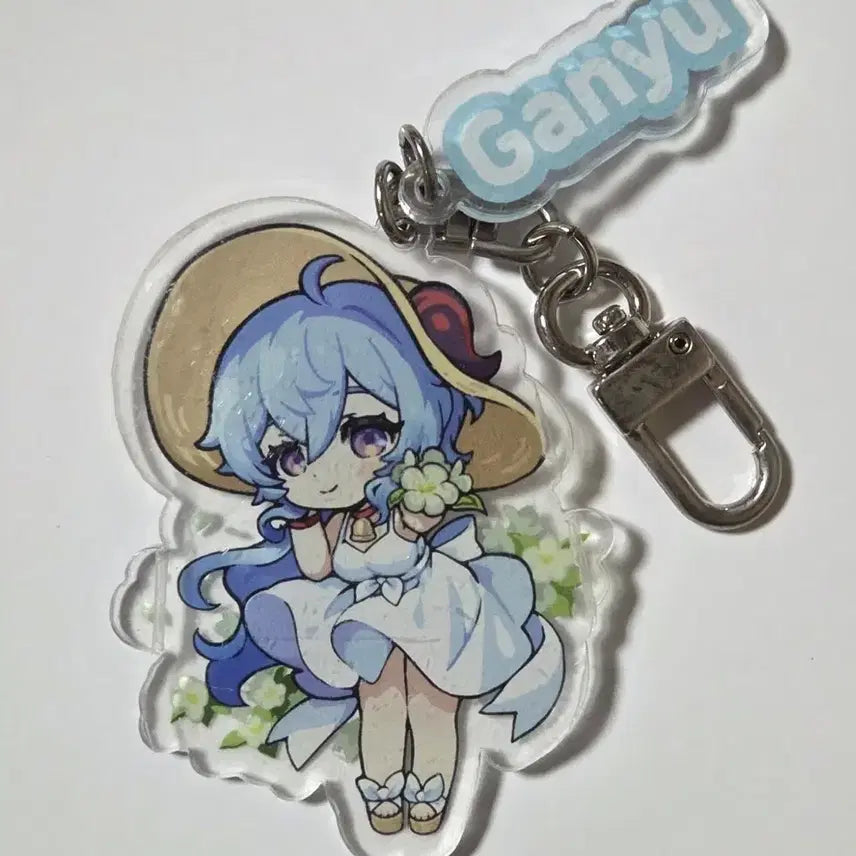 [BUNJANG] Genshin Impact Ganyu Keyring / 원신 감우 키링 팝니다