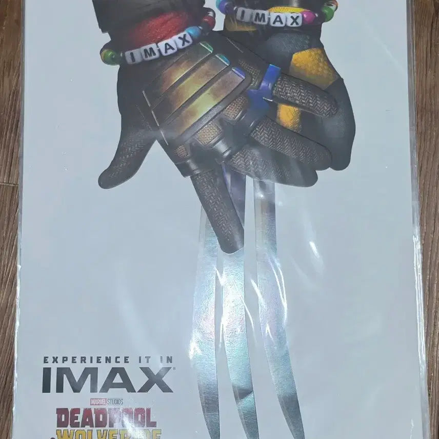 [BUNJANG] Deadpool &amp; Wolverine IMAX Poster (B-Grade, Unused) / B급) 데드풀앤울버린 아맥포스터