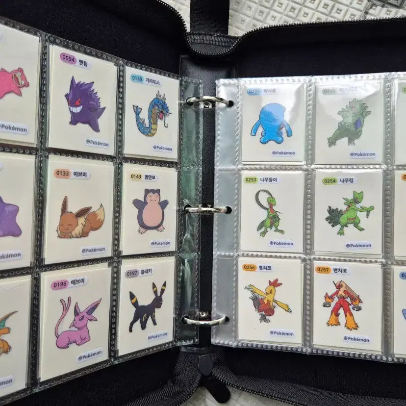 [BUNJANG] Pokemon Stickers Season 1 Full Set (139 Types) / 포켓몬 띠부씰 시즌1 139종 띠부실 전종 완성본.