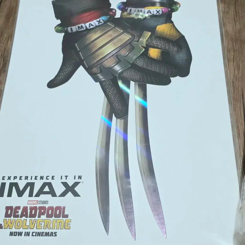 [BUNJANG] Deadpool &amp; Wolverine IMAX Poster (Grade C) / C급) 데드풀과울버린 아맥포스터