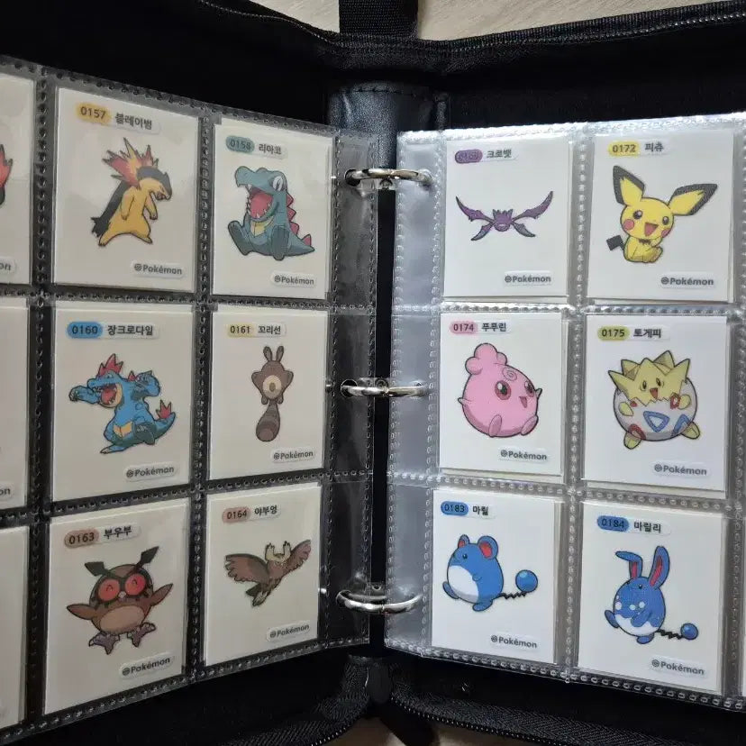 [BUNJANG] Pokemon Sticker Collection - Season 3 (154 Types) / 포켓몬 띠부씰 2024  시즌3 154종 띠부실 전종 완성본.