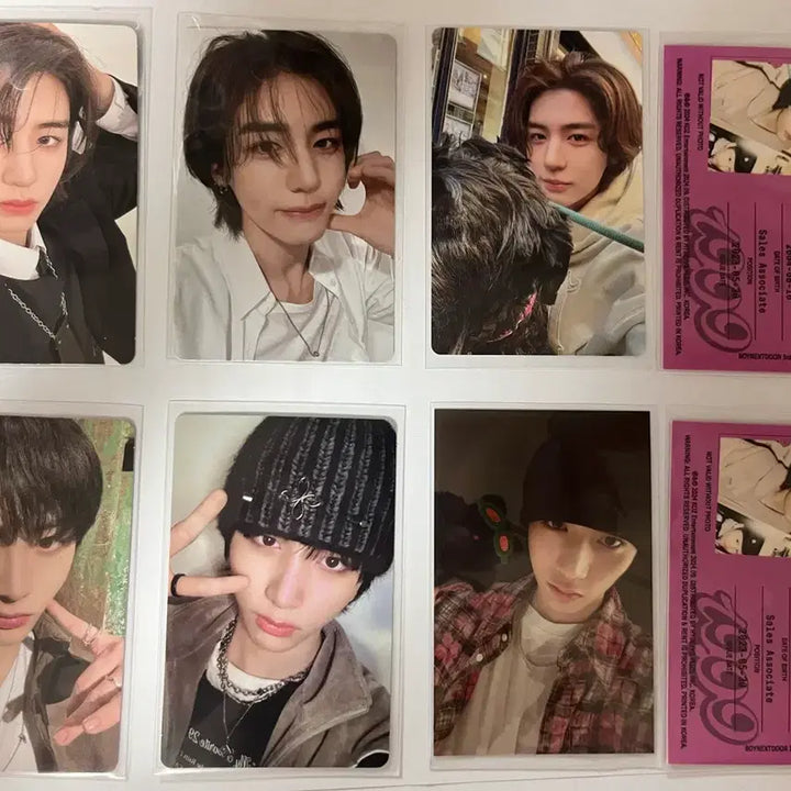 [BUNJANG] BOYNEXTDOOR Sung Ho, Jae Hyun, Tae San, Lee Han Photocard Bundle Set / 보이넥스트도어 성호 재현 태산 이한 포카 일괄 판매