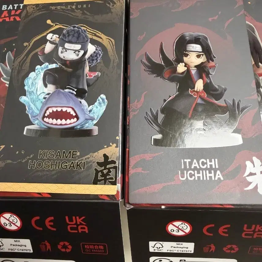 [BUNJANG] PopMart Naruto Akatsuki Kisame &amp; Itachi Bundle Set / 나루토 팝마트 아카츠키 키시메+이타치 새상품 일괄 판매합니다