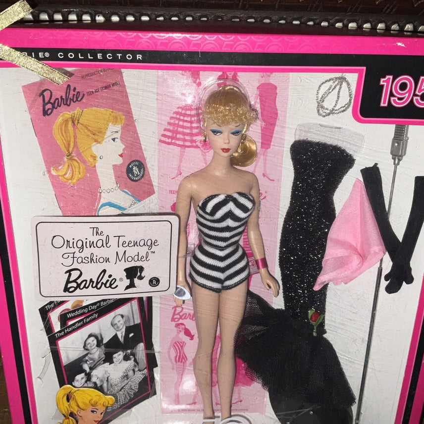 [BUNJANG] Barbie 50th Anniversary 1959 Original Barbie Collector Limited Edition (Sealed) / 미개봉 바비 50주년 1959 오리지널 바비 컬렉터 한정판