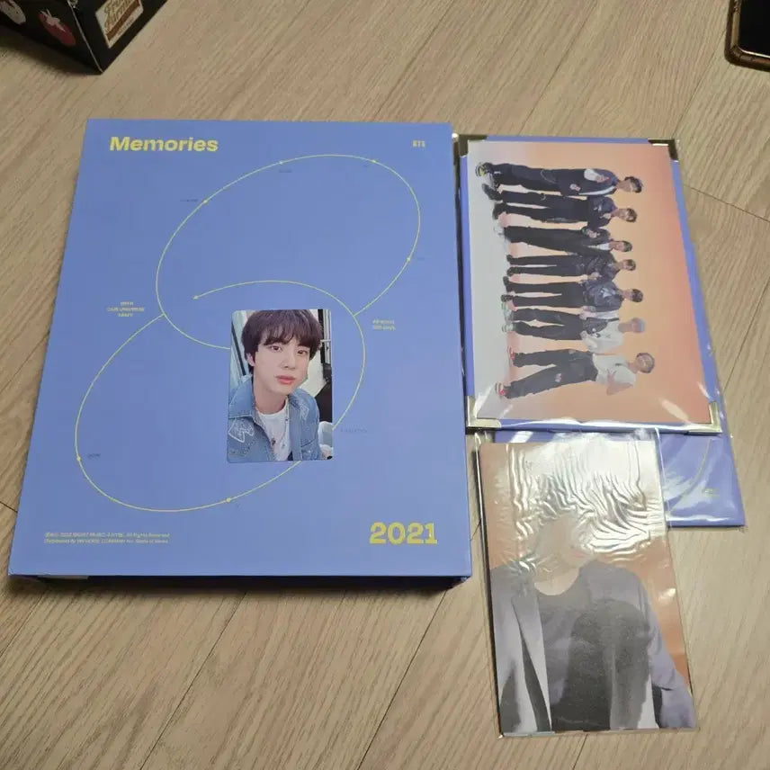 [BUNJANG] BTS Memories 2021 Jin Photocard Full Set / BTS Memories 2021 + 진 포토카드 풀셋. 방탄 석진