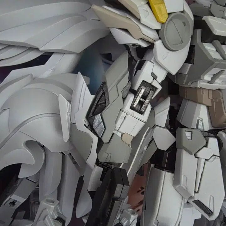 [BUNJANG] Daban MG 8827 Wing Snow White Prelude Alloy Frame Version Assembled / 다반 MG 8827 윙 스노우 화이트 프렐류드 합금프레임 버전 가조립 팝