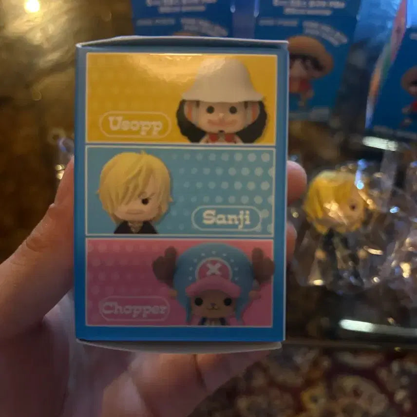 [BUNJANG] One Piece Character Keychain Set / 원피스 랜덤키링 루피조로상디나미