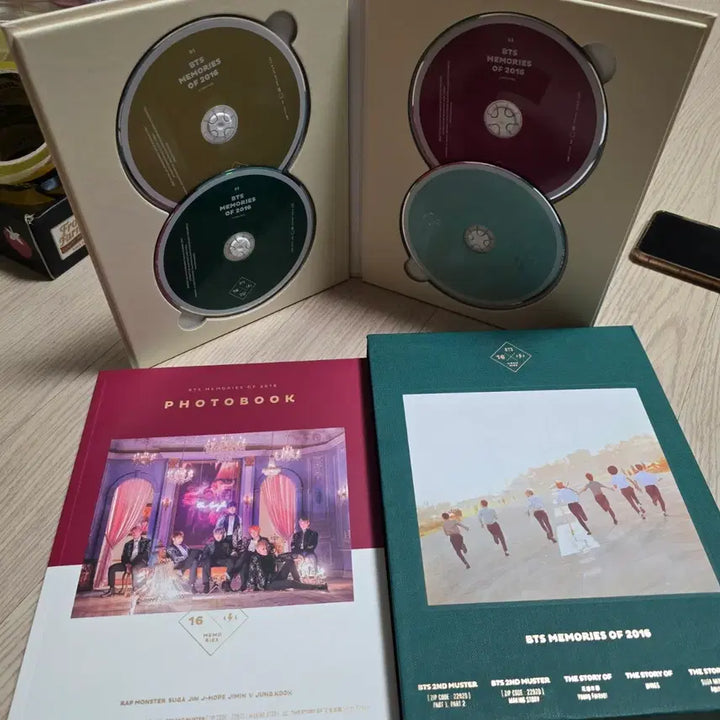 [BUNJANG] BTS 2016 Memories DVD Full Set (Excluding Photocard) / BTS 2016메모리즈  DVD 포카제외 풀셋양도.  방탄