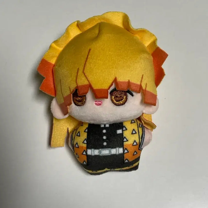 [BUNJANG] Demon Slayer Zenitsu Plush Keychain / 귀멸의 칼날 귀칼 젠이츠 누이 인형 키링