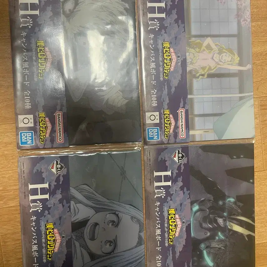 [BUNJANG] My Hero Academia H Award Canvas Board Bundle Set / 히로아카 H상 캔버스보드 일괄
