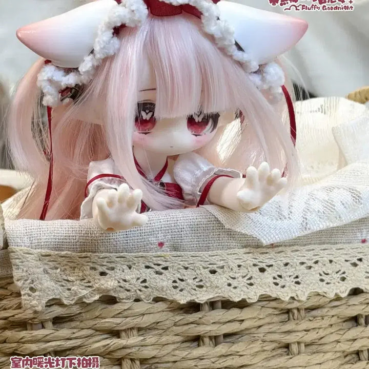 [BUNJANG] Meki Good Night Fluffy Blind Doll Ball-Jointed Doll / meki 굿나잇 플러피 블라인드 돌 구체관절인형 랜덤구관