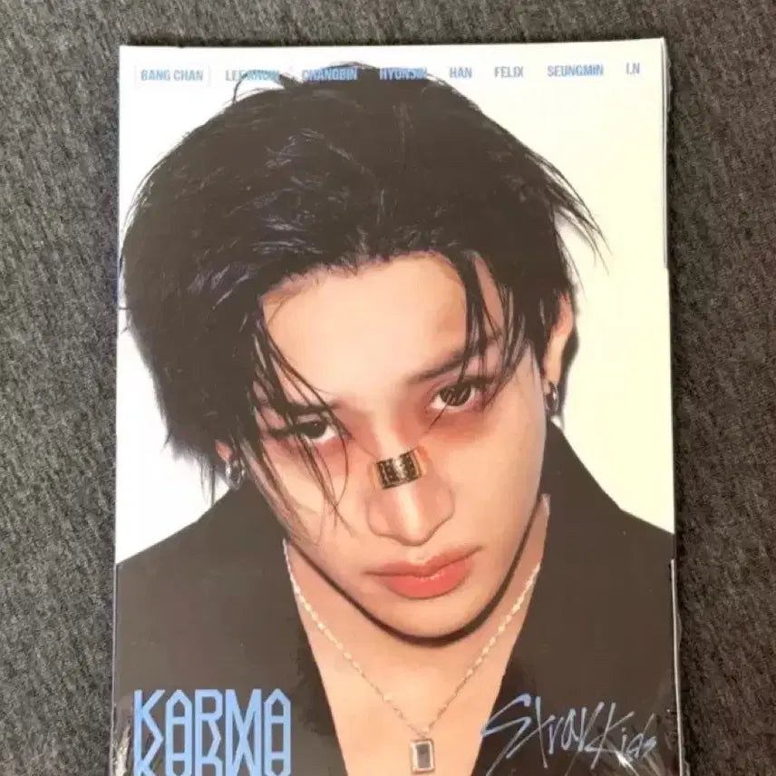 [BUNJANG] Stray Kids Bang Chan Karma Accordion Album (Sealed) / 스트레이키즈 카르마 방찬 아코디언 미개봉 앨범 스키즈