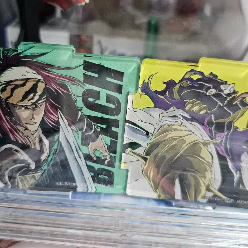 [BUNJANG] Bleach Lette-graph Acrylic Stand &amp; Ichiban Kuji Keyring - Renji Abarai / 블리치 lette-graph 아크릴 스탠드 아바라이 렌지 이치방쿠지 키링