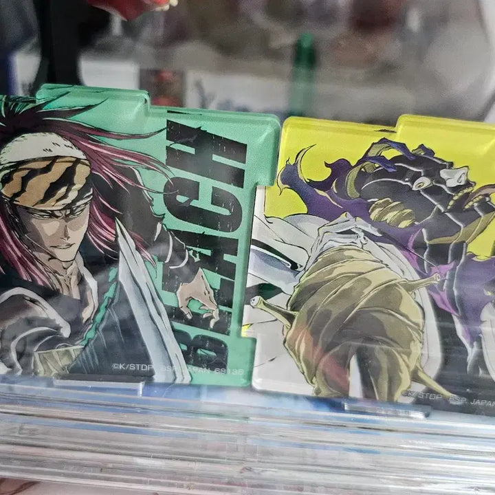 [BUNJANG] Bleach Lette-graph Acrylic Stand &amp; Ichiban Kuji Keyring - Renji Abarai / 블리치 lette-graph 아크릴 스탠드 아바라이 렌지 이치방쿠지 키링