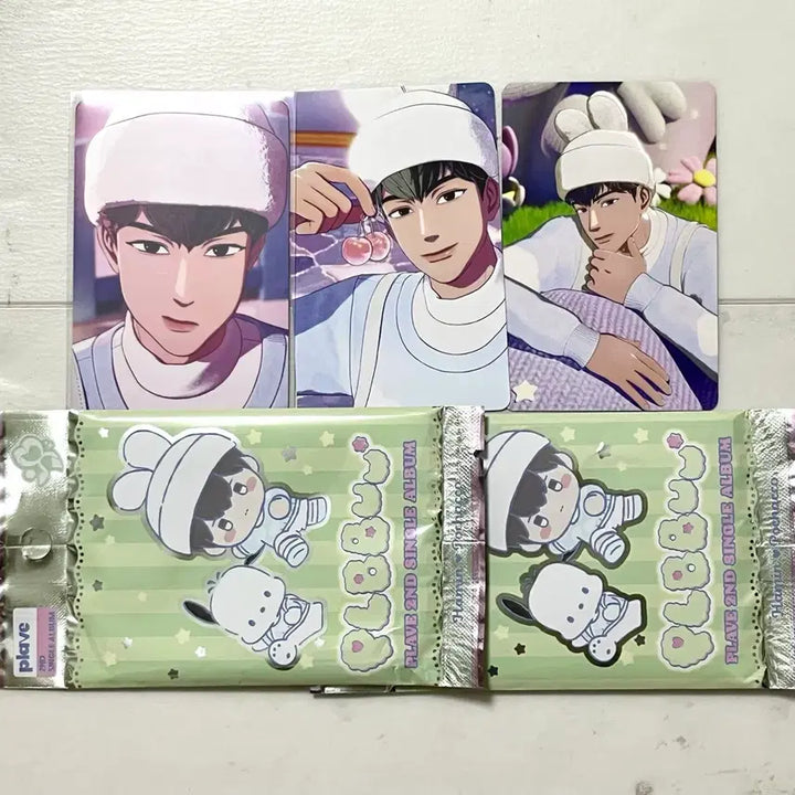 [BUNJANG] PLAVE POB Hamin Tower Records QQ HMV Photocard / 플레이브 플뿌 뿌우 하민 타워레코드 큐큐 qq hmv 미공포 포카 앨범