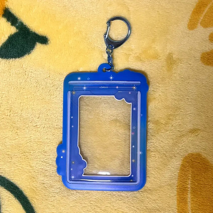 [BUNJANG] San-X Twin Rabbit Angels Photocard Holder Keychain / 산엑스 트윈래빗엔젤스 포카홀더 키링