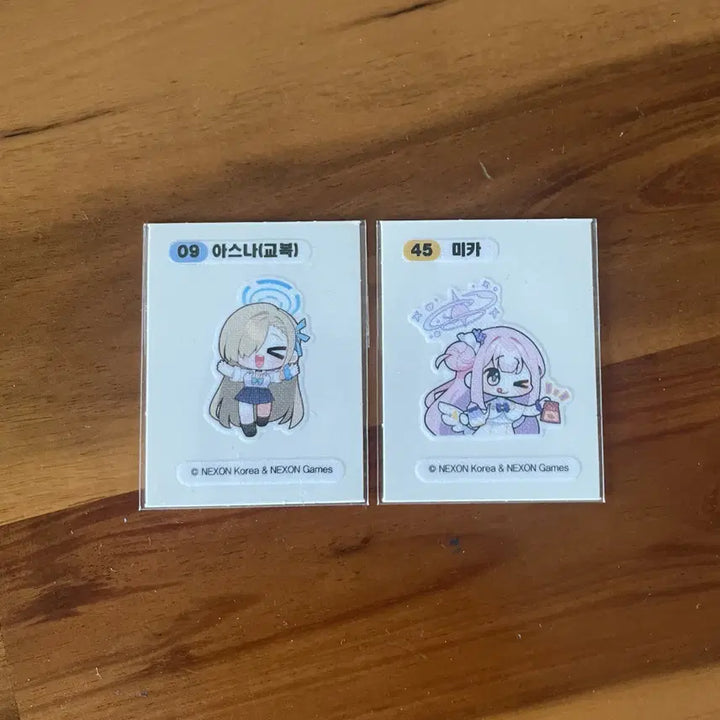 [BUNJANG] Blue Archive 48-Piece Seal Bundle / 블루아카이브 띠부씰 48장 일괄