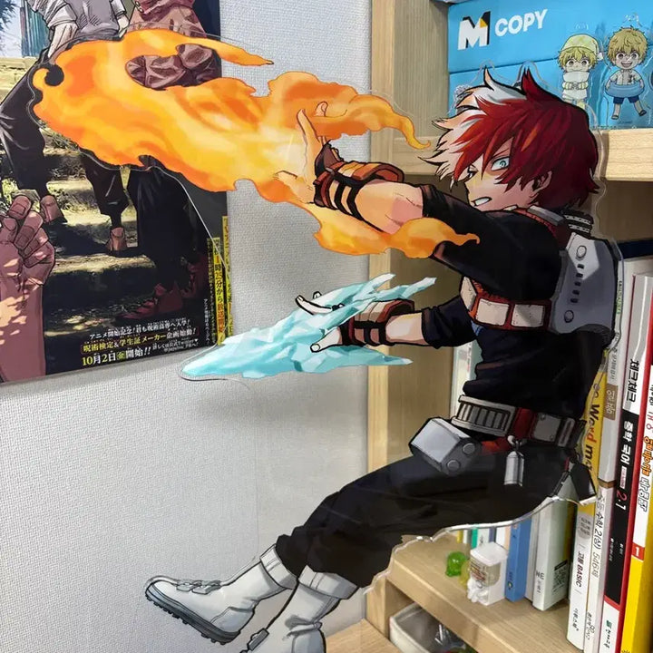 [BUNJANG] Todoroki Large Giga Acrylic Standee / 원가이라)53cm 나히아 아크릴 토도로키 공식 대형 기가 아크릴