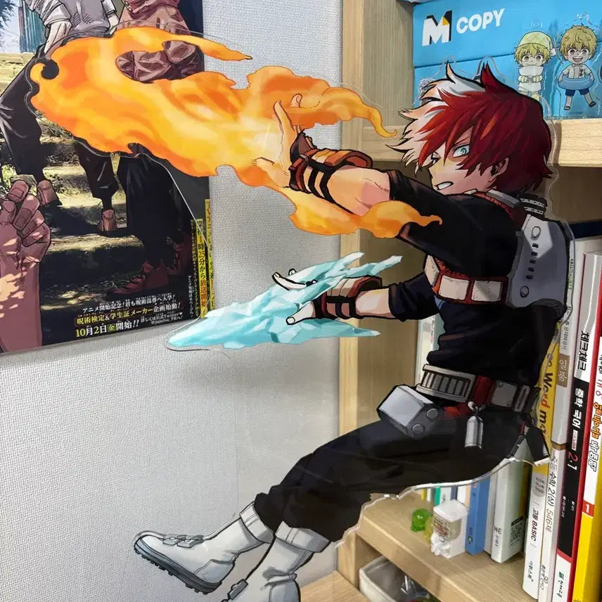[BUNJANG] Todoroki Large Giga Acrylic Standee / 원가이하)53cm 나히아 아크릴 토도로키 공식 대형 기가 아크릴
