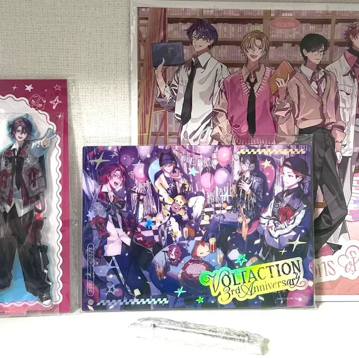 [BUNJANG] Nijisanji Hibari 3rd Anniversary Acrylic Panel &amp; Album POB Bundle Set / 일괄 니지산지 볼택션 3주년 히바리 아크릴 + 판넬 + 앨범 특전
