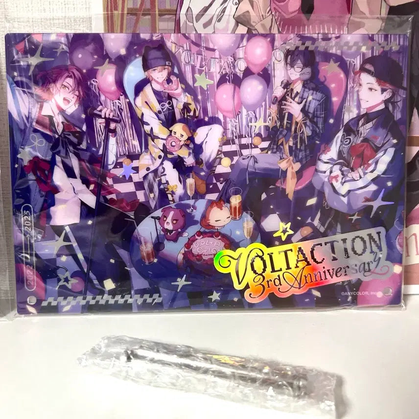 [BUNJANG] Nijisanji Hibari 3rd Anniversary Acrylic Panel &amp; Album POB Bundle Set / 일괄 니지산지 볼택션 3주년 히바리 아크릴 + 판넬 + 앨범 특전