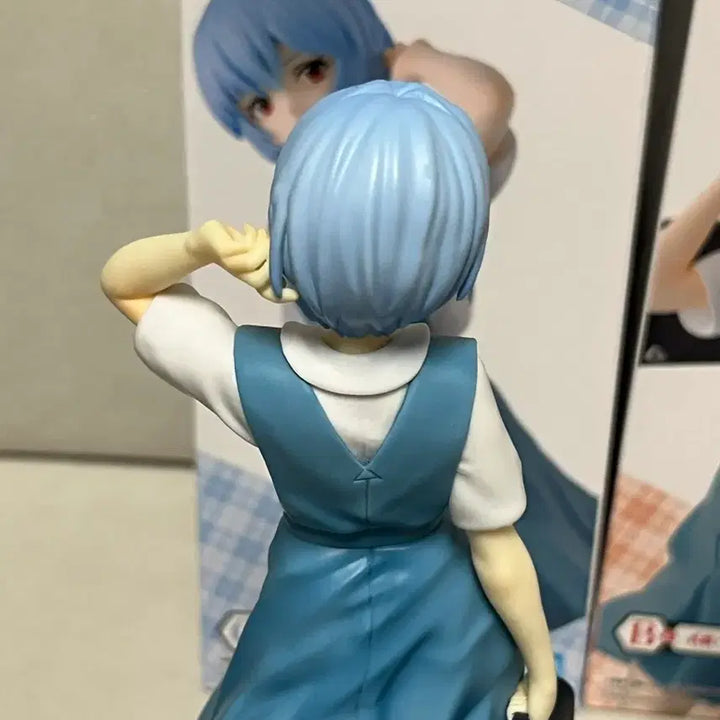 [BUNJANG] Evangelion Ayanami Rei &amp; Asuka School Uniform Figure Bundle (Unsealed) / (개봉품)에반게리온 제일복권 아야나미 레이 아스카 교복 피규어 일괄
